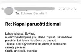 Kapų tvarkymas ir įrengimas Vilniuje, Kaune ir Klaipėdoje